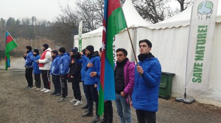 Акция на дороге Ханкенди-Лачын: демонстранты уже 98 дней требуют положить конец экотеррору