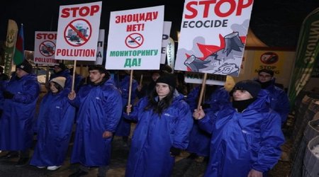 Экоакция на дороге Ханкенди-Лачын продолжается 102 дня