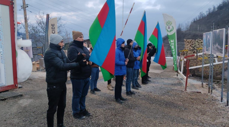 Экоакция на дороге Ханкенди-Лачын продолжается 105 дней, требования остаются неизменными