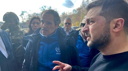 IAEA General Director Grossi meets with Volodymyr Zelenskyy in Zaporizhzia
