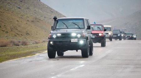 В Азербайджане организован пробег внедорожников - ФОТО