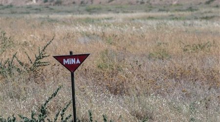 Военнослужащий азербайджанской армии подорвался на мине