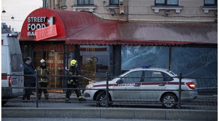 Suspect in St. Petersburg cafe blast detained - Investigative Committee