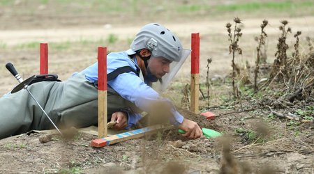 UK continues cooperation with Azerbaijan on mine action