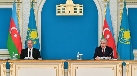 Prezidentlər mətbuata bəyanatlarla çıxış etdilər -Yenilənib
