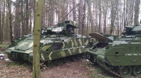 US delivers first batch of Bradley fighting vehicles to Ukraine