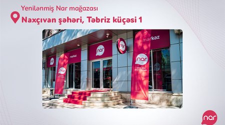 В Нахчыване представлен новый магазин «Nar»