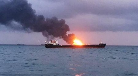 Bodies of 2 Russian sailors found on ship that caught fire off S.Korea