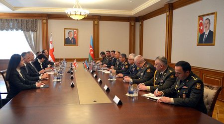 Azərbaycan ilə Gürcüstan arasında müdafiə sahəsində əməkdaşlıq haqqında saziş imzalanıb