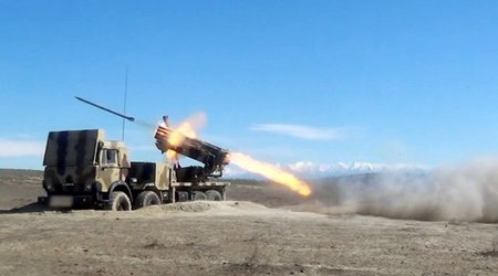 Продолжаются учения ракетно-артиллерийских войск