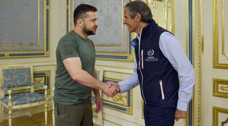 IAEA chief, Zelenskyy discuss situation at Zaporizhzhia NPP