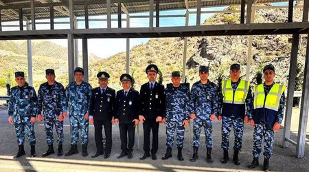 Azərbaycan gömrükçüləri Həkəri çayı üzərindəki sərhəd-buraxılış məntəqəsində fəaliyyətə başlayıb