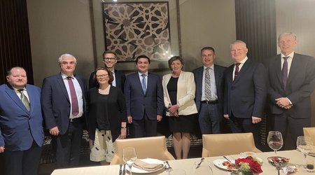 Hikmət Hacıyev Skandinaviya və Baltikyanı ölkələrin səfirləri ilə görüşüb