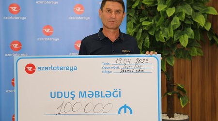 "Super Keno" lotereyasında 100 000 AZN qazanılıb