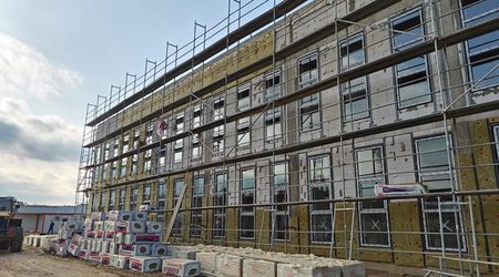 Füzulidə özbək xalqı adından hədiyyə olunan məktəbin hazır olacağı vaxt açıqlandı - FOTO