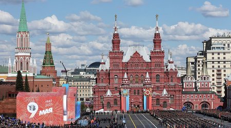 Parade of Victory starts on Red Square