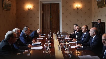 Cavusoglu, Lavrov mull situation in South Caucasus