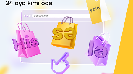 Onlayn alış-verişlərinizi Yelo taksit kartı ilə his-sə-lə-yin!