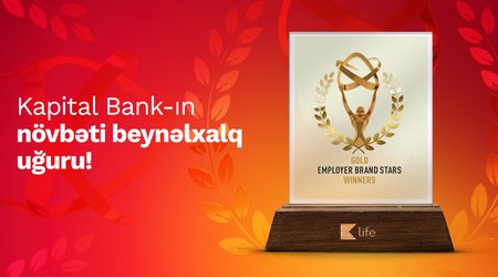 Kapital Bank və onun rəhbər şəxsi qlobal mükafata layiq görülüb