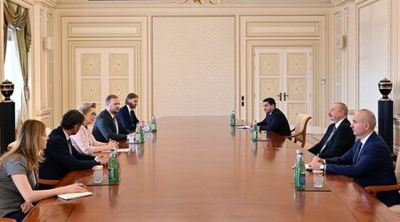 Президент Ильхам Алиев принял председателя парламентской ассамблеи ОБСЕ