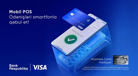 Bank Respublika Visa ilə birgə yeni Mobil POS  xidmətini təqdim etdi!