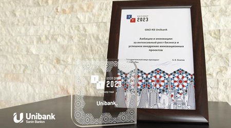Unibank “İlin partnyoru” seçilib
