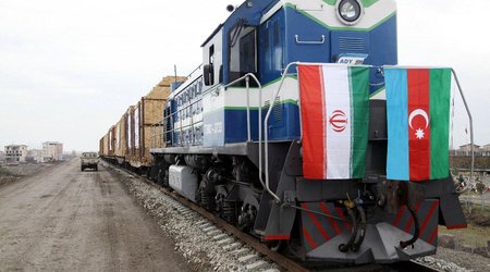 İrandan Azərbaycana dəmir yolu ilə yükdaşımalar 81 % artıb