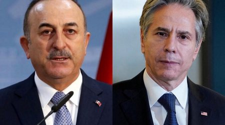 Çavuşoğlu və Blinken taxıl sazişini və İsveçin NATO-ya daxil olmasını müzakirə edib