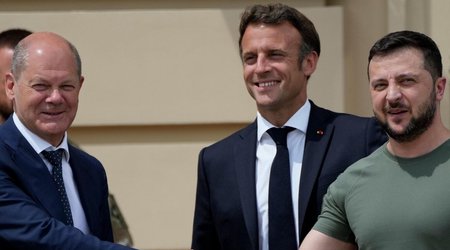 Scholz, Macron to meet Zelenskyy in Chisinau
