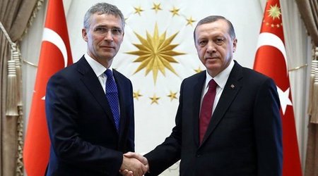 Ərdoğan Stoltenberqi qəbul etdi