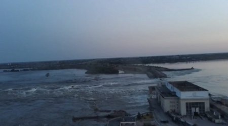 Ukraine dam blast - result of Russian invasion - UK minister