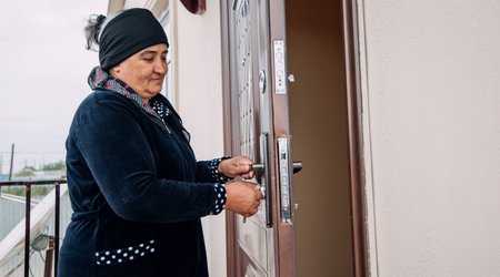 Qırmızı Ürəklər Fondu 3 şəhid ailəsini fərdi yaşayış evi ilə təmin etdi