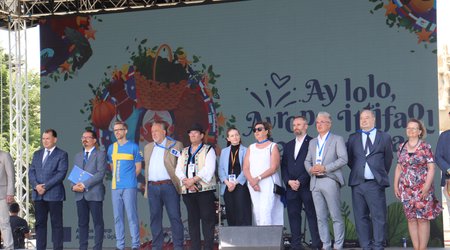 Lənkəranda "Avropa şəhərciyi" festivalı keçirilib - FOTOLAR