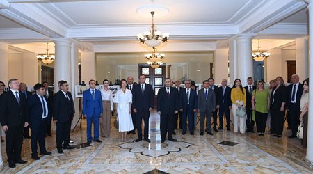 XİN-də Belarusla diplomatik əlaqələrin 30 illiyi qeyd edilib (FOTO)
