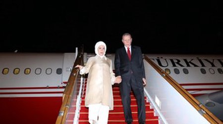 Türkiyə prezidenti Rəcəb Tayyib Ərdoğan  Azərbaycana  gəlib