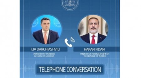 Gürcüstanın və Türkiyənin xarici işlər nazirləri regiondakı vəziyyəti müzakirə ediblər