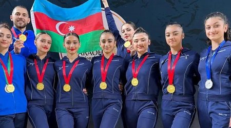 Azerbaijani gymnasts claim three gold medals in Egypt