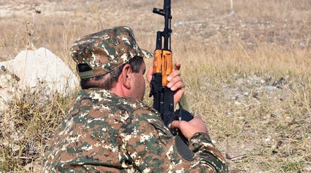Ermənistan hərbçisi Ağdərədə yaralanıb - Ermənistan Müdafiə Nazirliyi