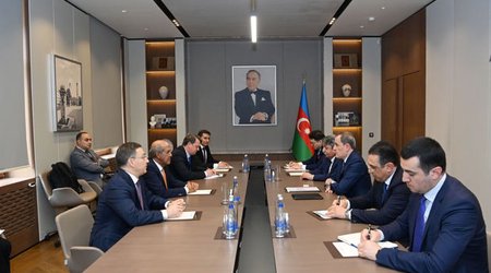 XİN-də Azərbaycan-ÜƏMT əlaqələri müzakirə edilib - FOTO