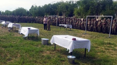В азербайджанской армии проведены мероприятия по случаю Гурбан байрамы - ФОТО