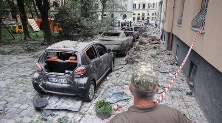 Rusiya Lvovda mülki əhalini atəşə tutub – Ölü və yaralılar var