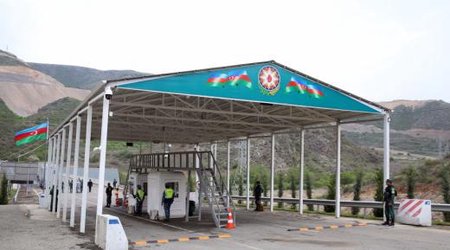 Laçın sərhəd məntəqəsindən keçən ermənilərin sayı açıqlanıb