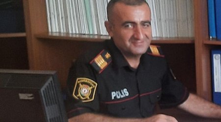 Алиев посмертно наградил сотрудника полиции