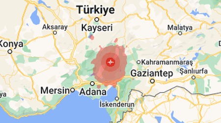 Adanada 5,5 bal gücündə zəlzələ baş verib