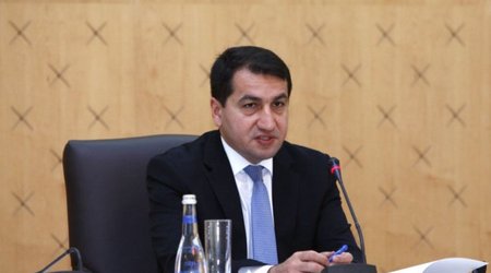 Yerli sakinləri girov kimi istismar etmək şantajdan başqa bir şey deyil - Hikmət Hacıyev