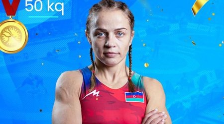 Mariya Stadnik Polşada qızıl medal qazanıb