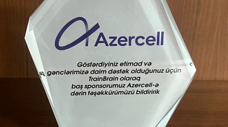 The "FIRST Robotics Competition" winners supported by Azercell were awarded