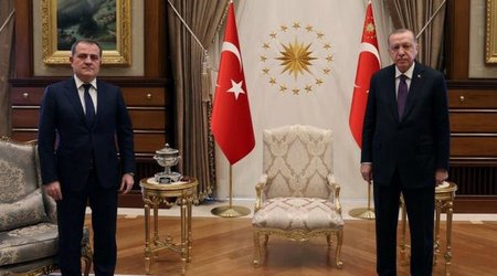 Ceyhun Bayramovla Rəcəb Tayyib Ərdoğan arasında görüş baş tutub - YENİLƏNİB