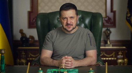 Volodymyr Zelenskyy calls on world to stop Russia