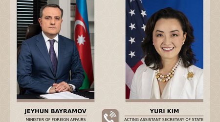 Ceyhun Bayramov ABŞ dövlət katibinin köməkçisini Ermənistanın təxribatları barədə məlumatlandırıb